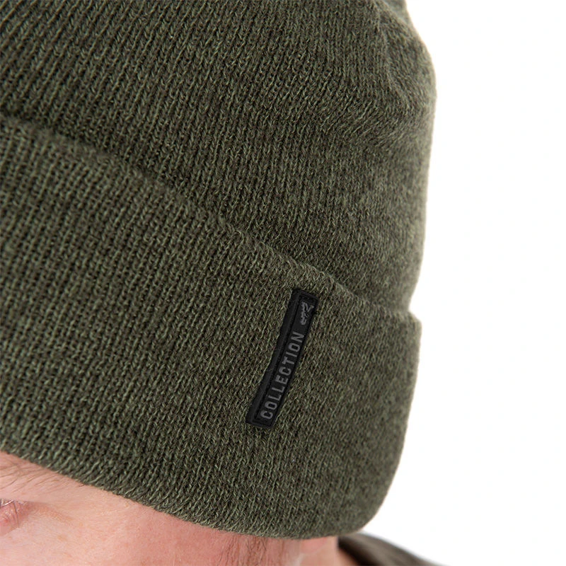 Fox Collection Bobble Hat Green/Black